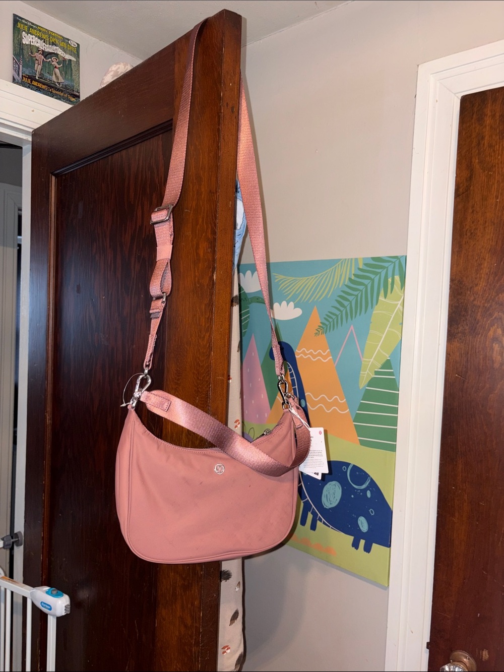 NWT lululemon athletica Dusty Rose Shoulder Bag